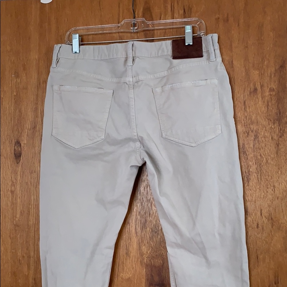 Tan Allsaints Distressed Jeans - Picture 4 of 5